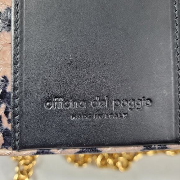 Delicate Pink Snakeskin Officina del Poggio Micro Safari Bag - Picture 7 of 16